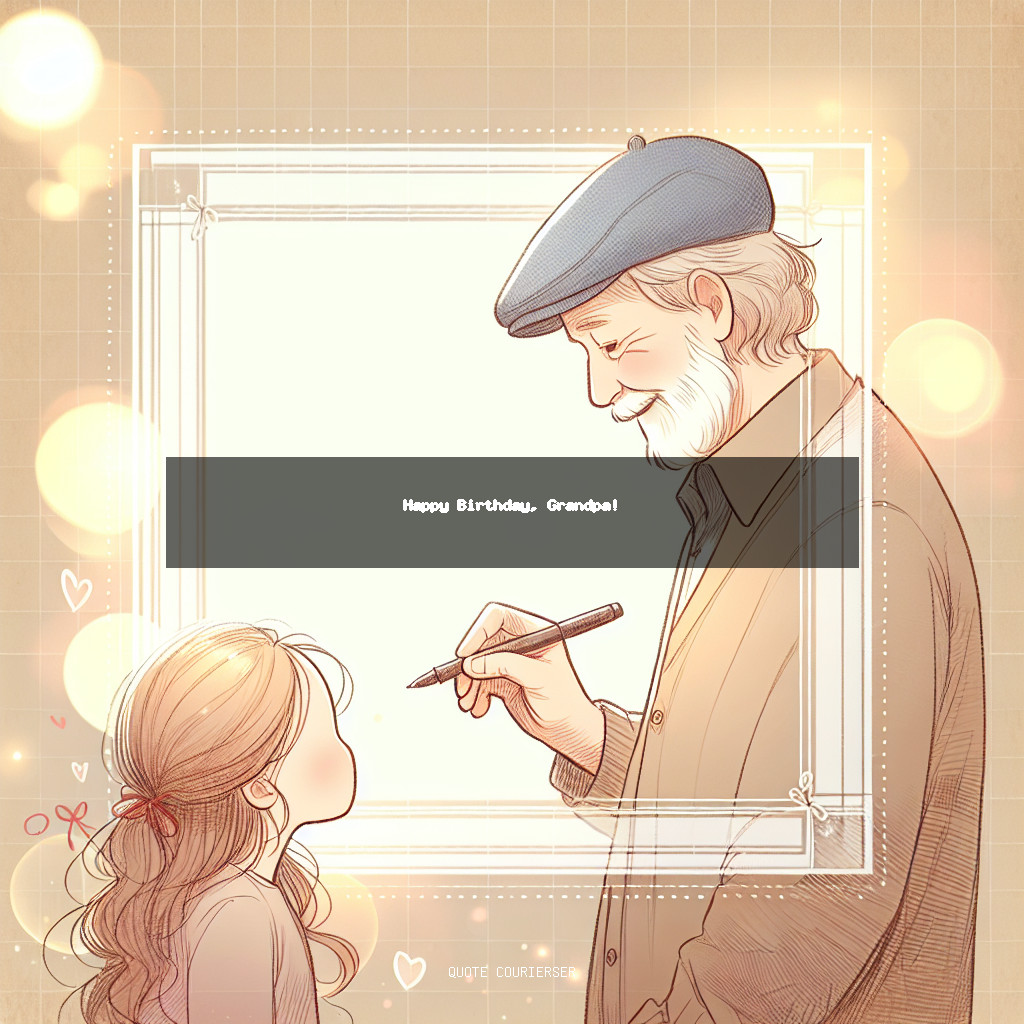 Happy Birthday Grandpa Wishes