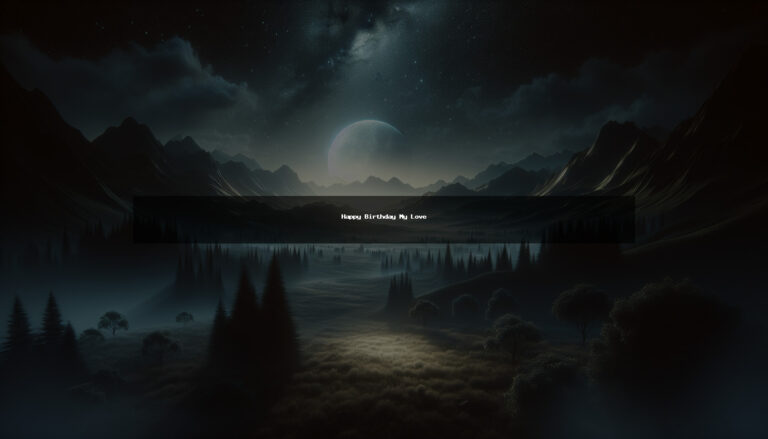 180+ Sweet Cute Happy Birthday My Love Messages