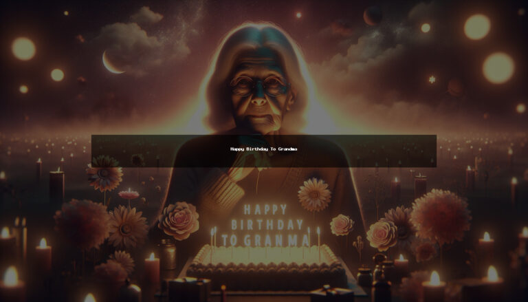 240+ Powerful Sweet Happy Birthday To Grandma Wishes| Messages