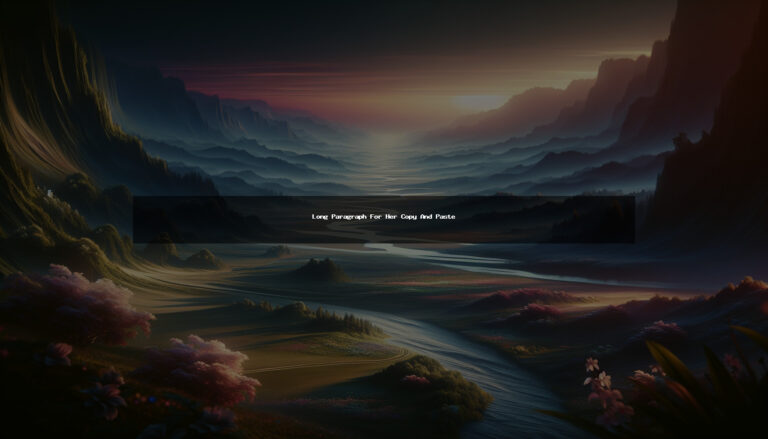 100+ Sweet Long Paragraph For Her Copy And Paste