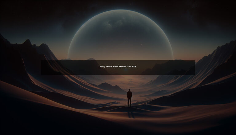 80+ Best Very Short Love Quotes for Him