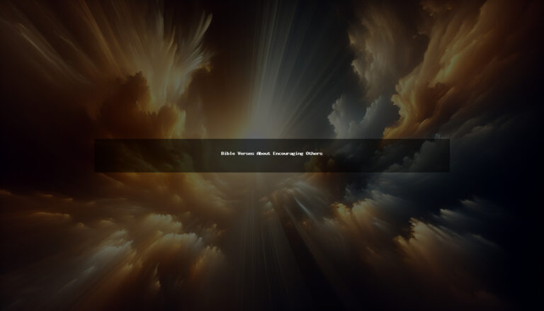 91+ Powerful Bible Verses About Encouraging Others