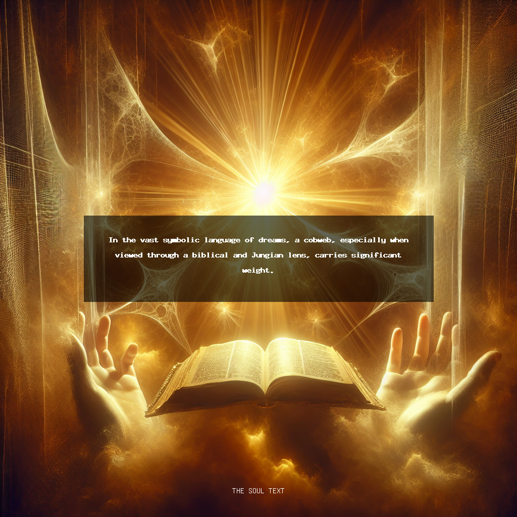 Biblical Meaning of Cobwebs in the Dream