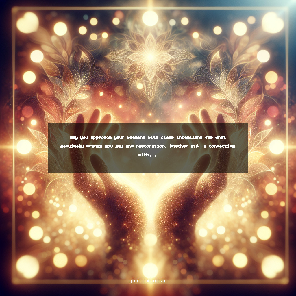 Have a Great Weekend Message to My Love