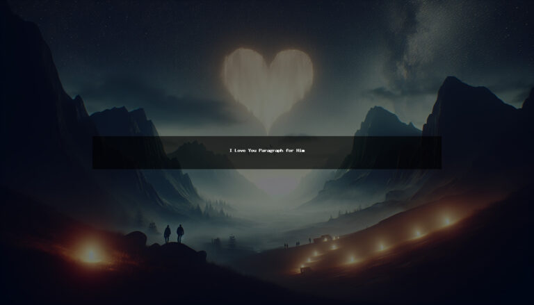 188+ Sweet I Love You Paragraphs for Him Copy And Paste