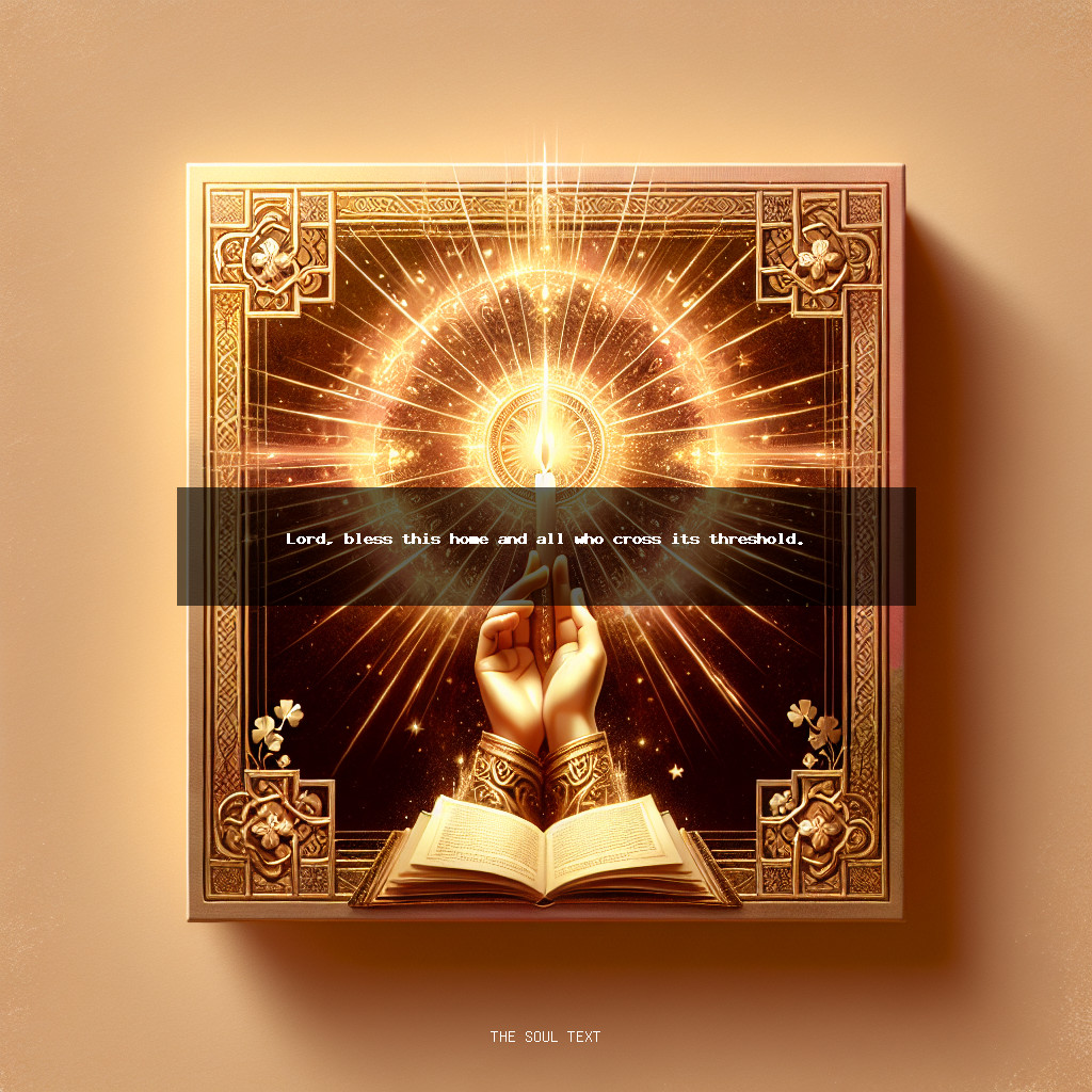Short Irish House Blessing Quotes for Cards