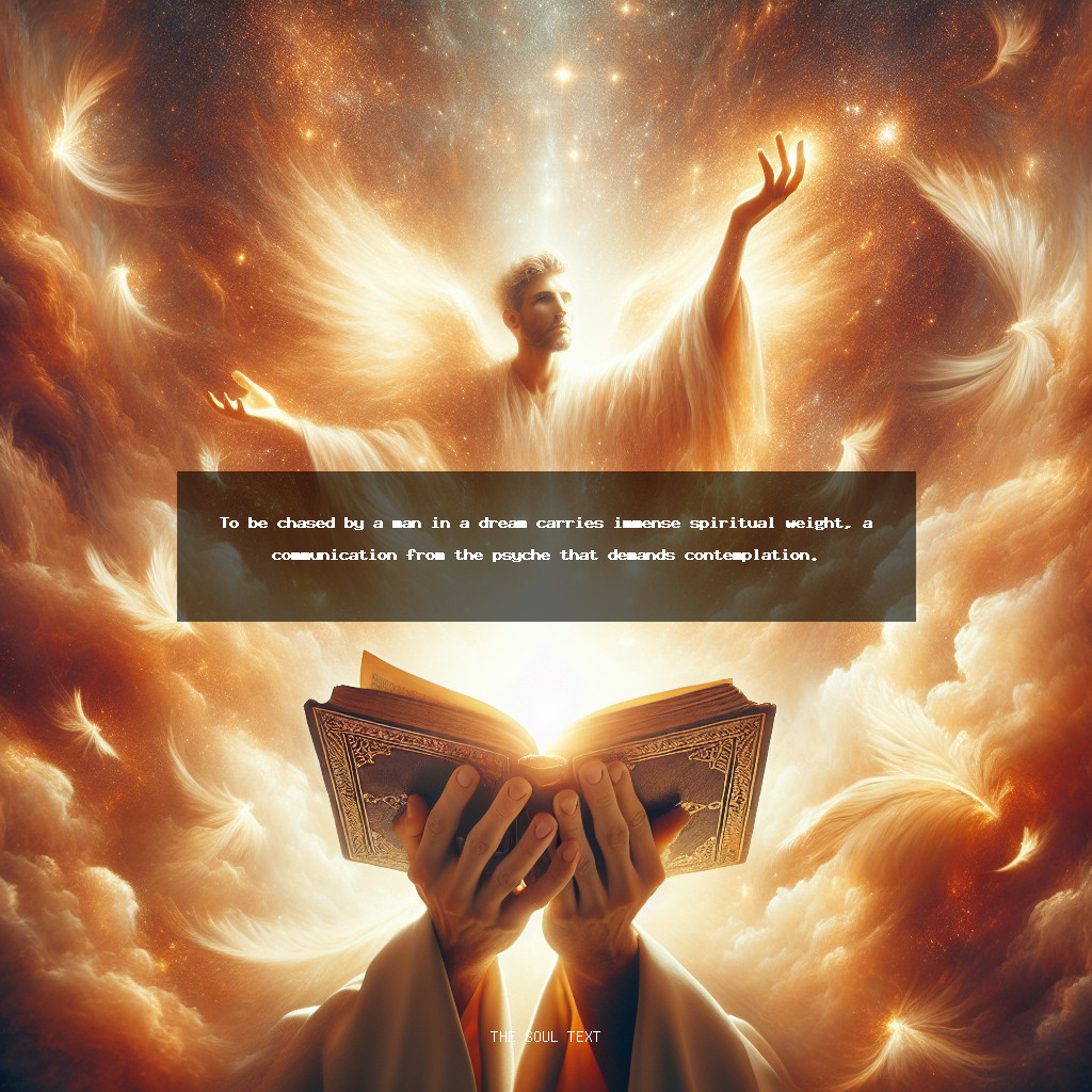 Spiritual Meaning of Being Chased by a Man in a Dream