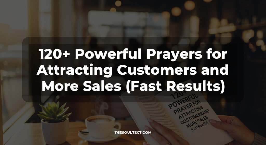 120+ Powerful Prayers for Attracting Customers and More Sales (Fast Results)