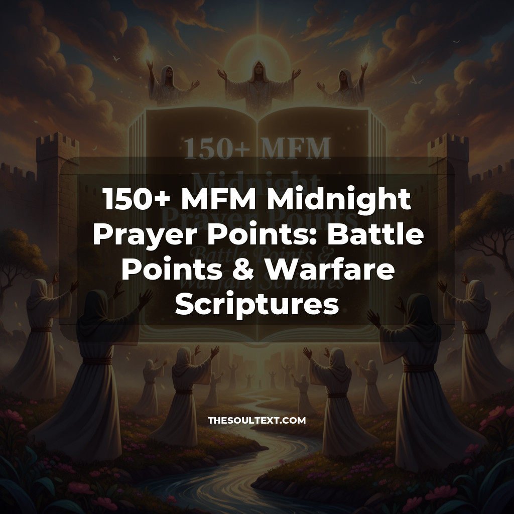 Story: 150+ MFM Midnight Prayer Points: Battle Points & Warfare Scriptures