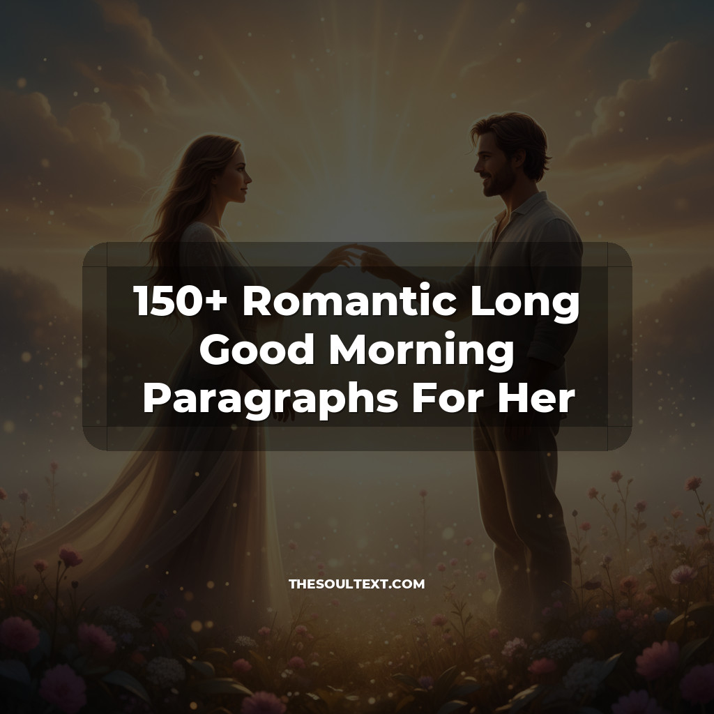 Story: 150+ Romantic Long Good Morning Paragraphs For Her