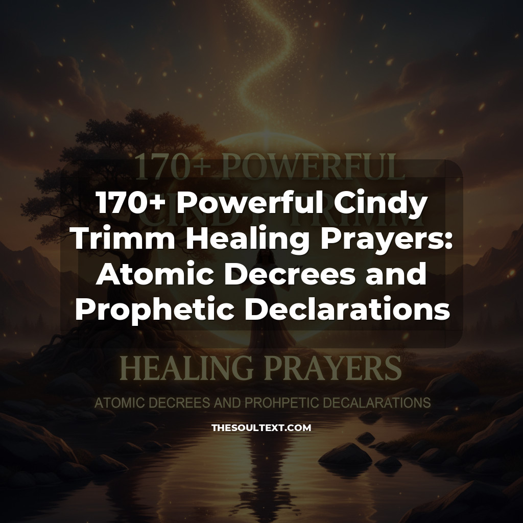 Story: 170+ Powerful Cindy Trimm Healing Prayers: Atomic Decrees and Prophetic Declarations