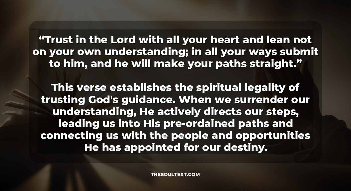 5 Bible Verses About Divine Appointments and Favor