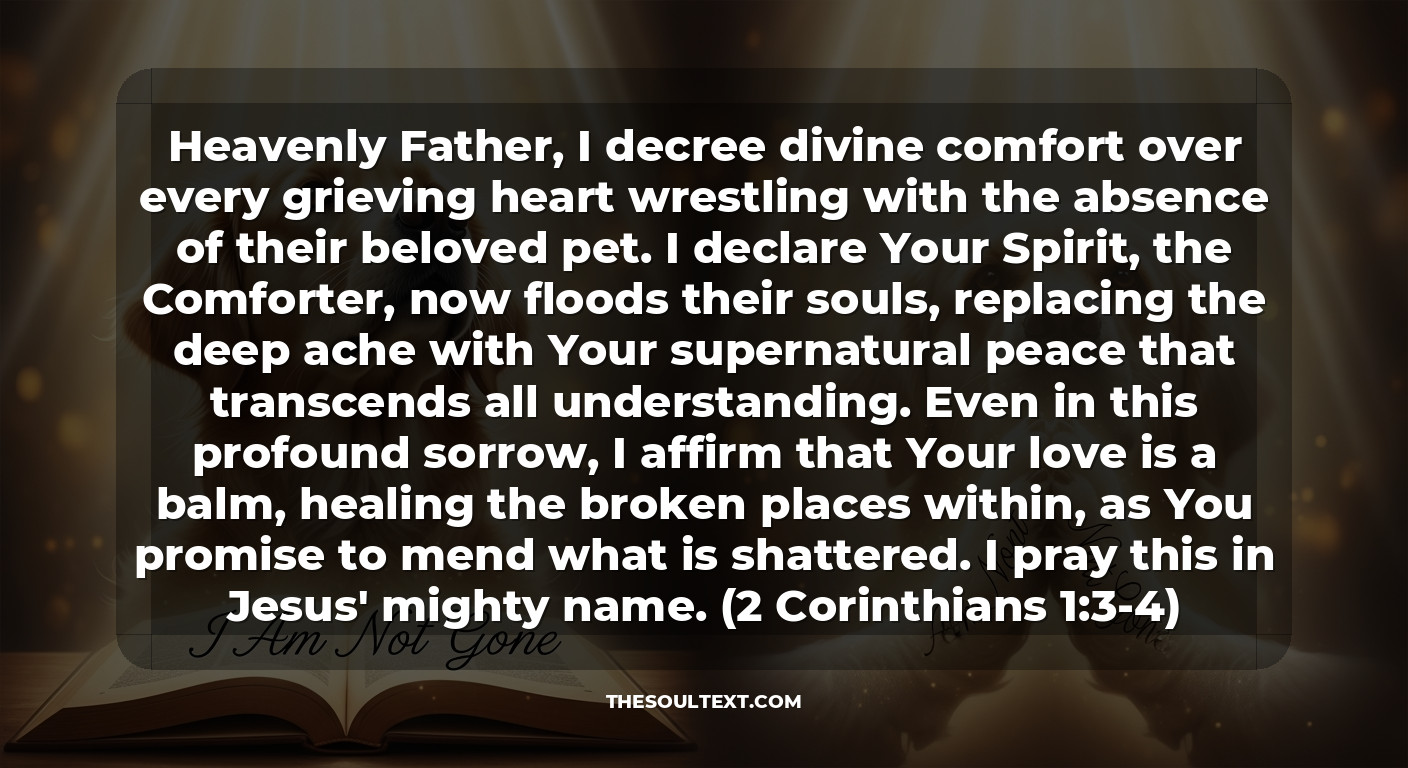 A Dog's Prayer for Grieving Humans: I Am Not Gone