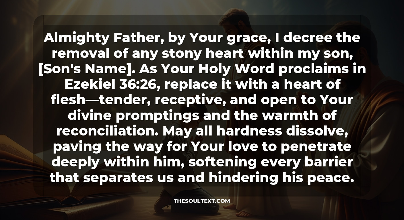 A Father’s Blessing Over His Son (the Patriarchal Decree)