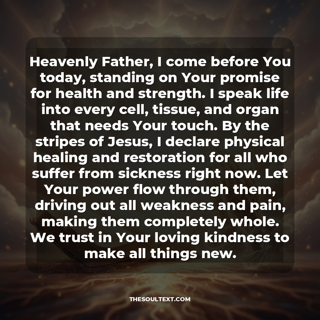A Umc Prayer for Healing (general Petition)