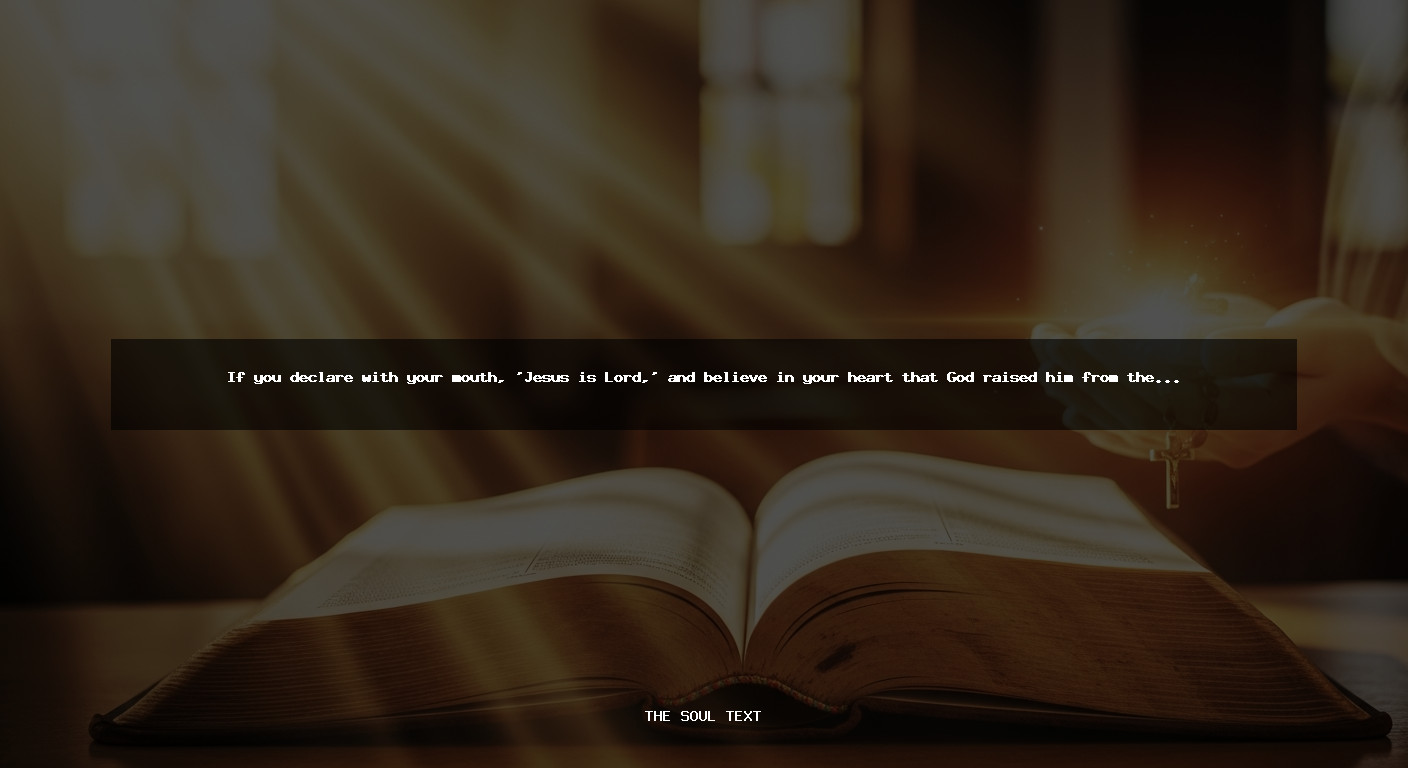 Bible Verses for a Solid Confession of Faith