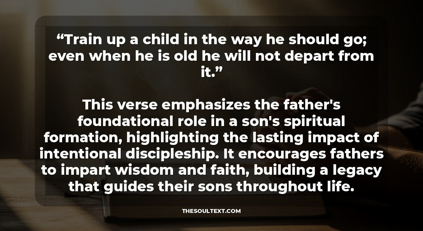 Bible Verses for Fathers and Sons to Read Together