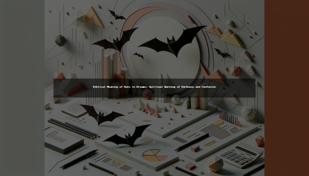 Biblical Meaning of Bats in Dreams: Spiritual Warning of Darkness and Confusion