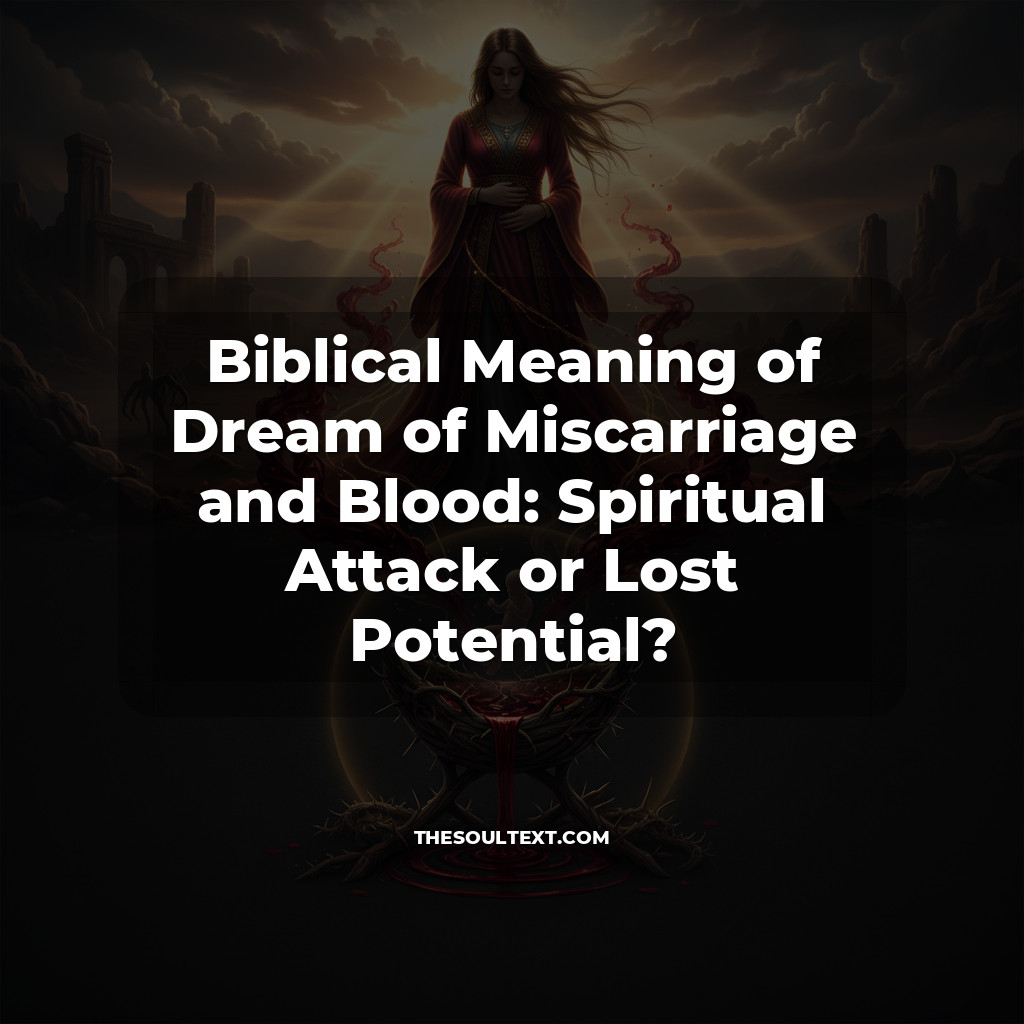 Story: Biblical Meaning of Dream of Miscarriage and Blood: Spiritual Attack or Lost Potential?