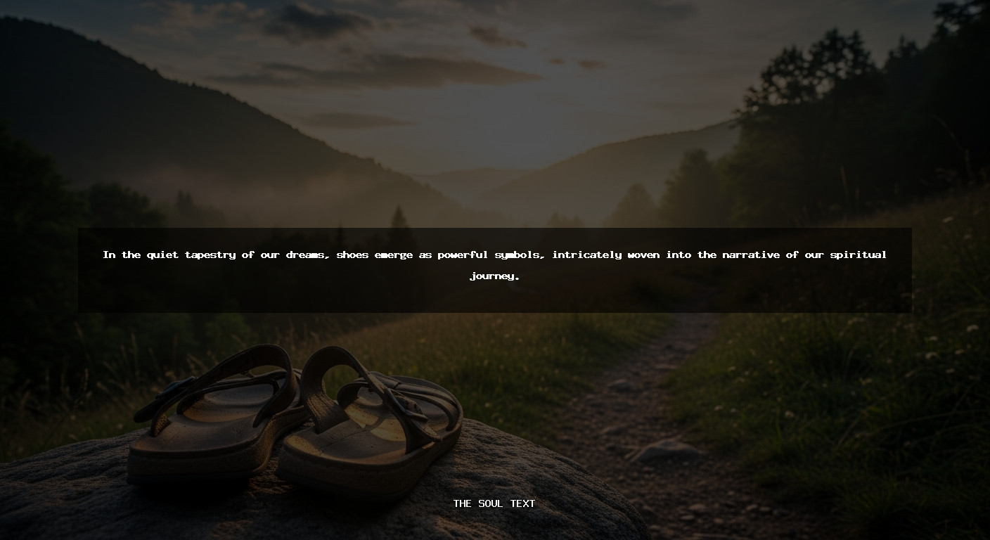 Biblical Meaning of Shoes in a Dream: Preparation and Purpose