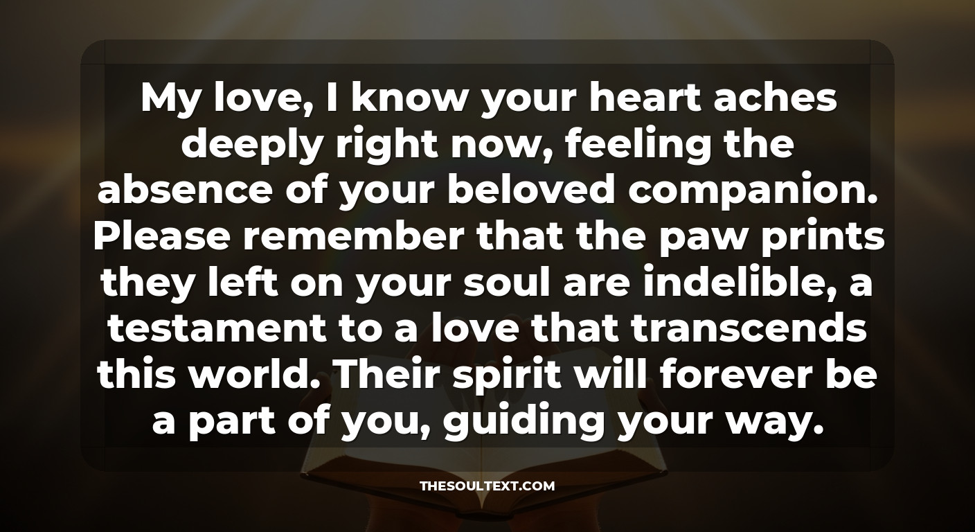 Comforting Quotes for Loss of a Pet (rainbow Bridge Messages)