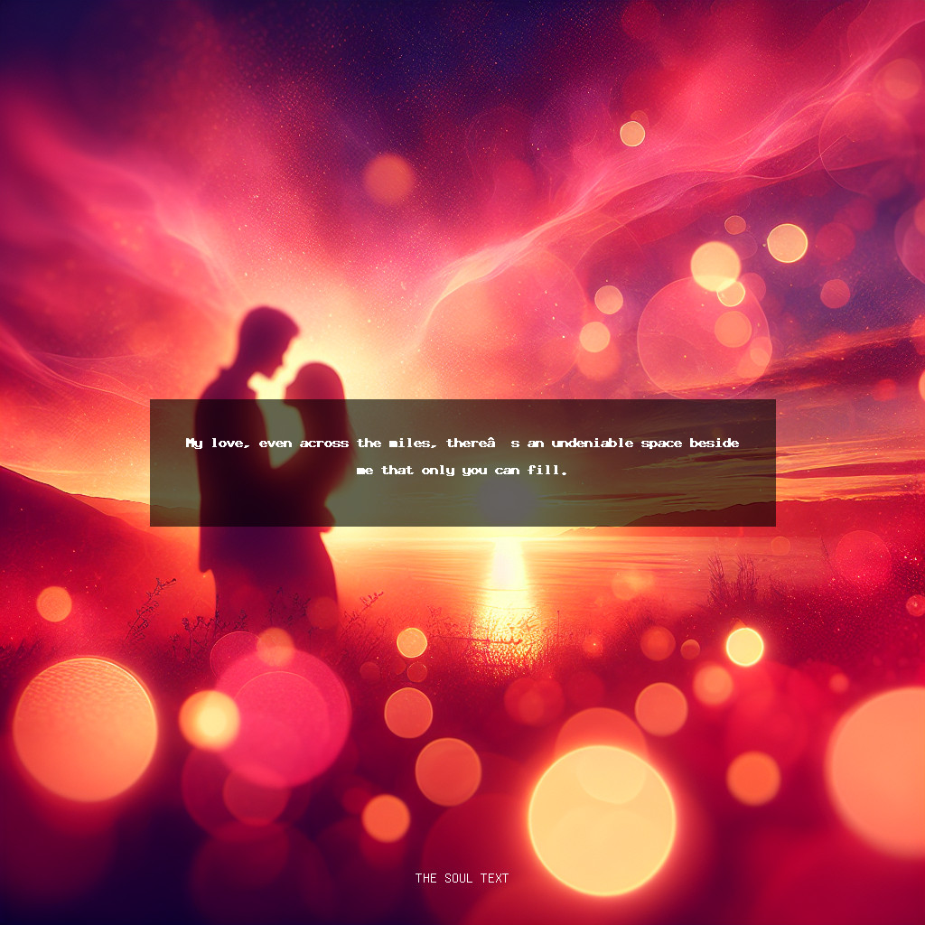 Deep Love Messages for Husband Long-distance