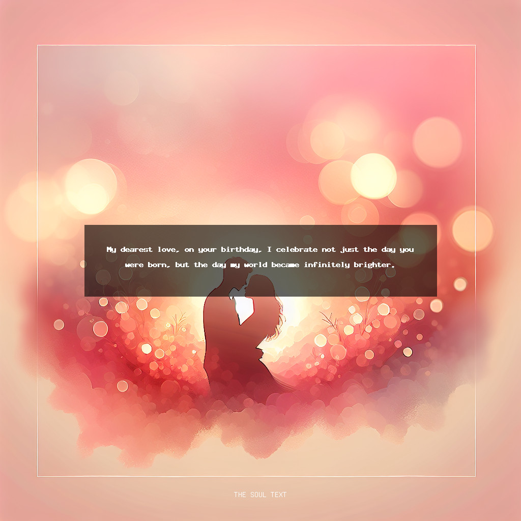 Deep Love Messages for Wife Birthday