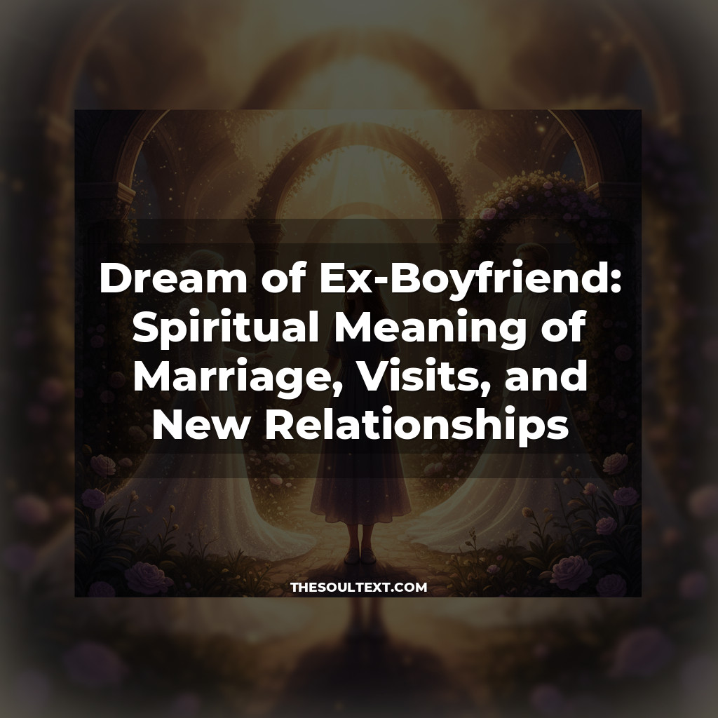 Story: Dream of Ex-Boyfriend: Spiritual Meaning of Marriage, Visits, and New Relationships