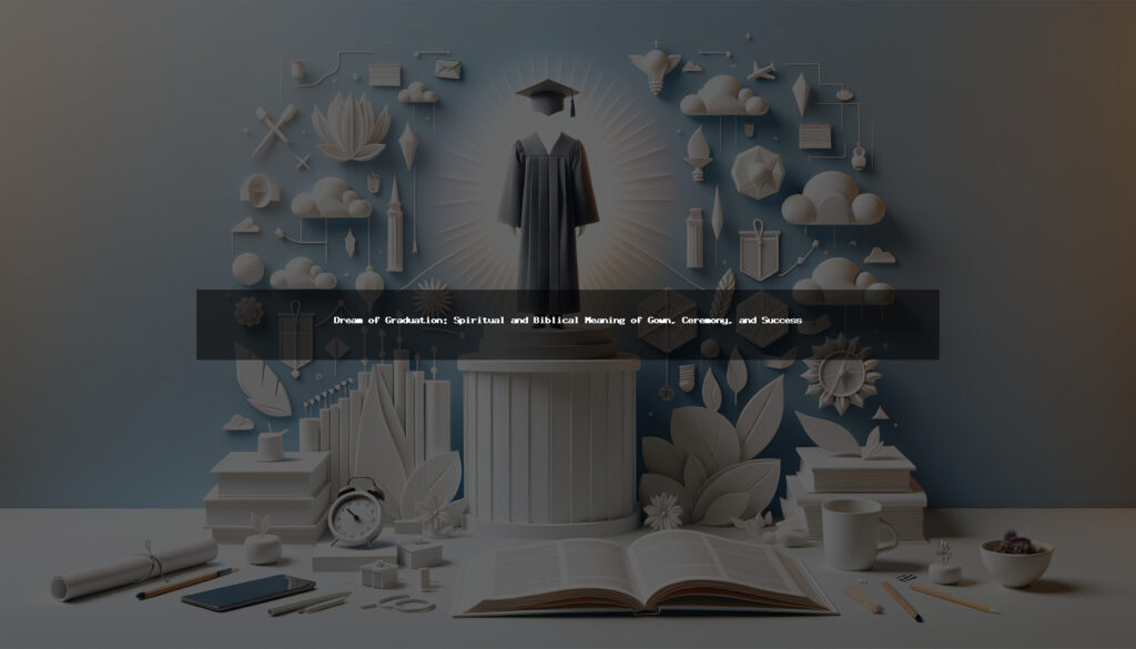 Dream of Graduation: Spiritual and Biblical Meaning of Gown, Ceremony, and Success