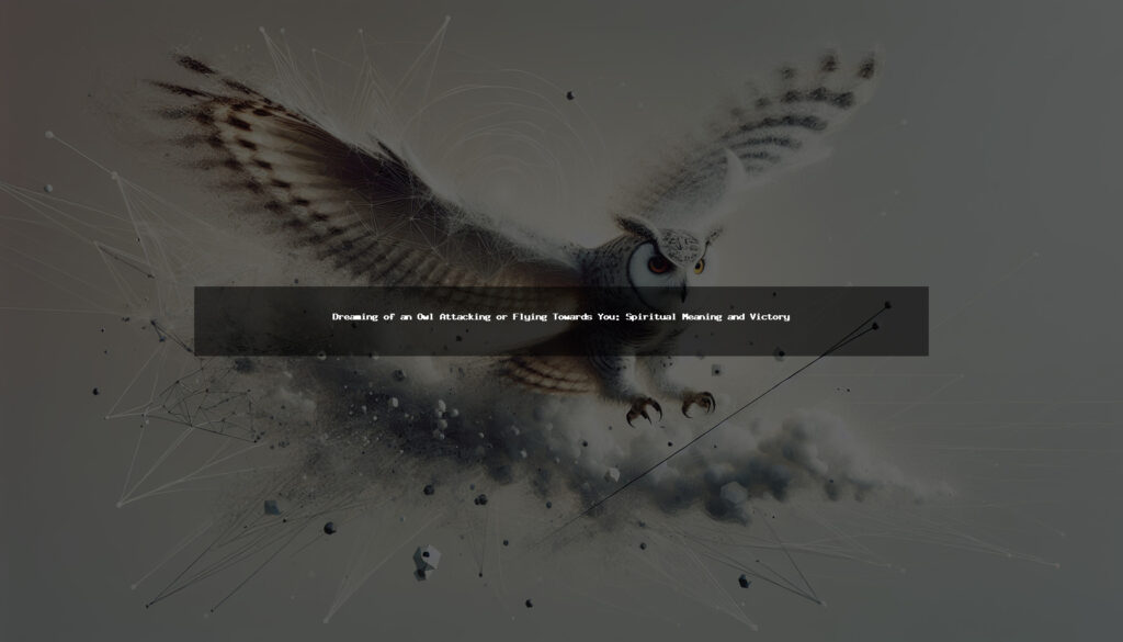 Dreaming of an Owl Attacking or Flying Towards You: Spiritual Meaning and Victory