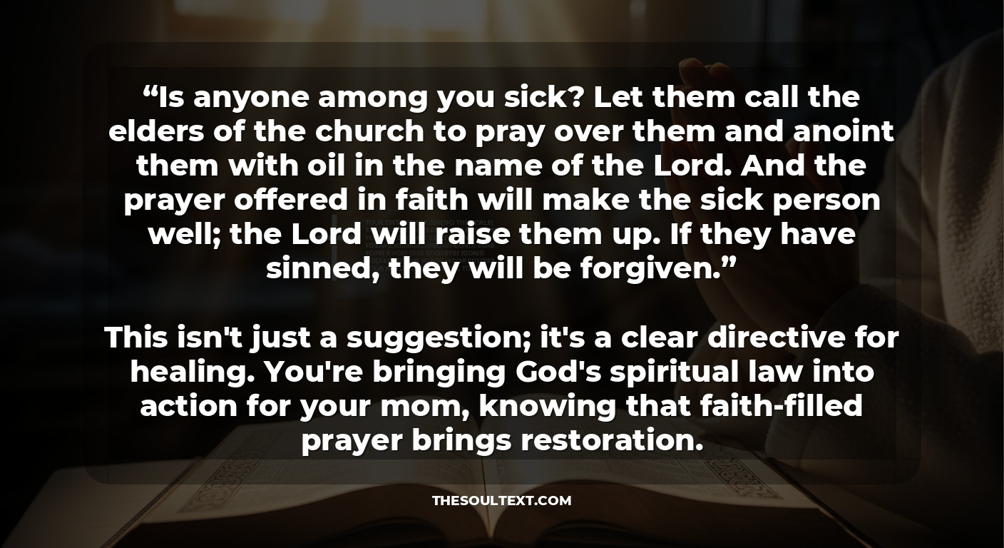 Healing Prayer for Mom in Hospital (scriptural Decree)