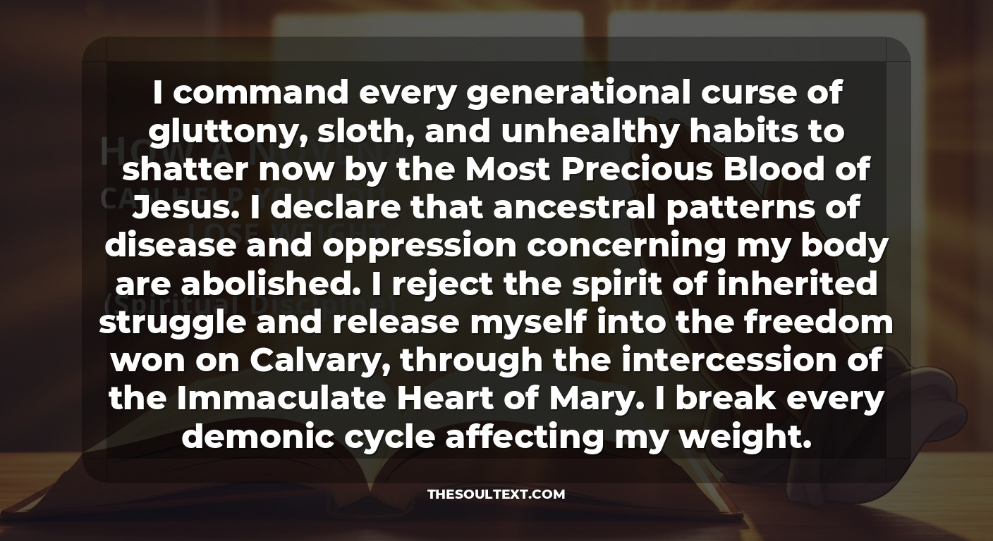 How a Novena Can Help You Lose Weight (spiritual Discipline)