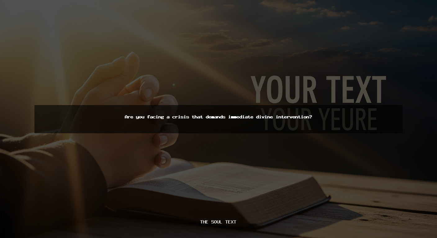 How Do I Ask God for an Immediate Miracle? (the Faith Protocol)
