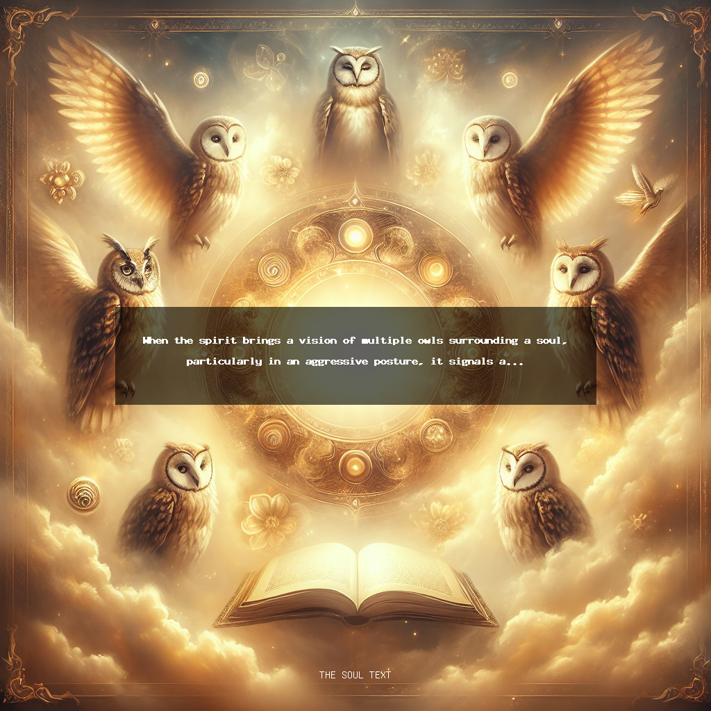 Meaning of Multiple Owls Surrounding You