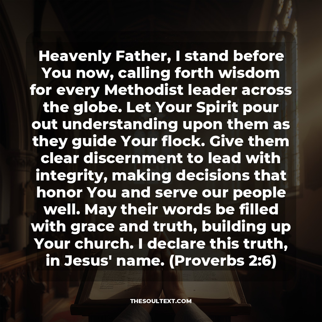 Methodist Church Prayers of Intercession