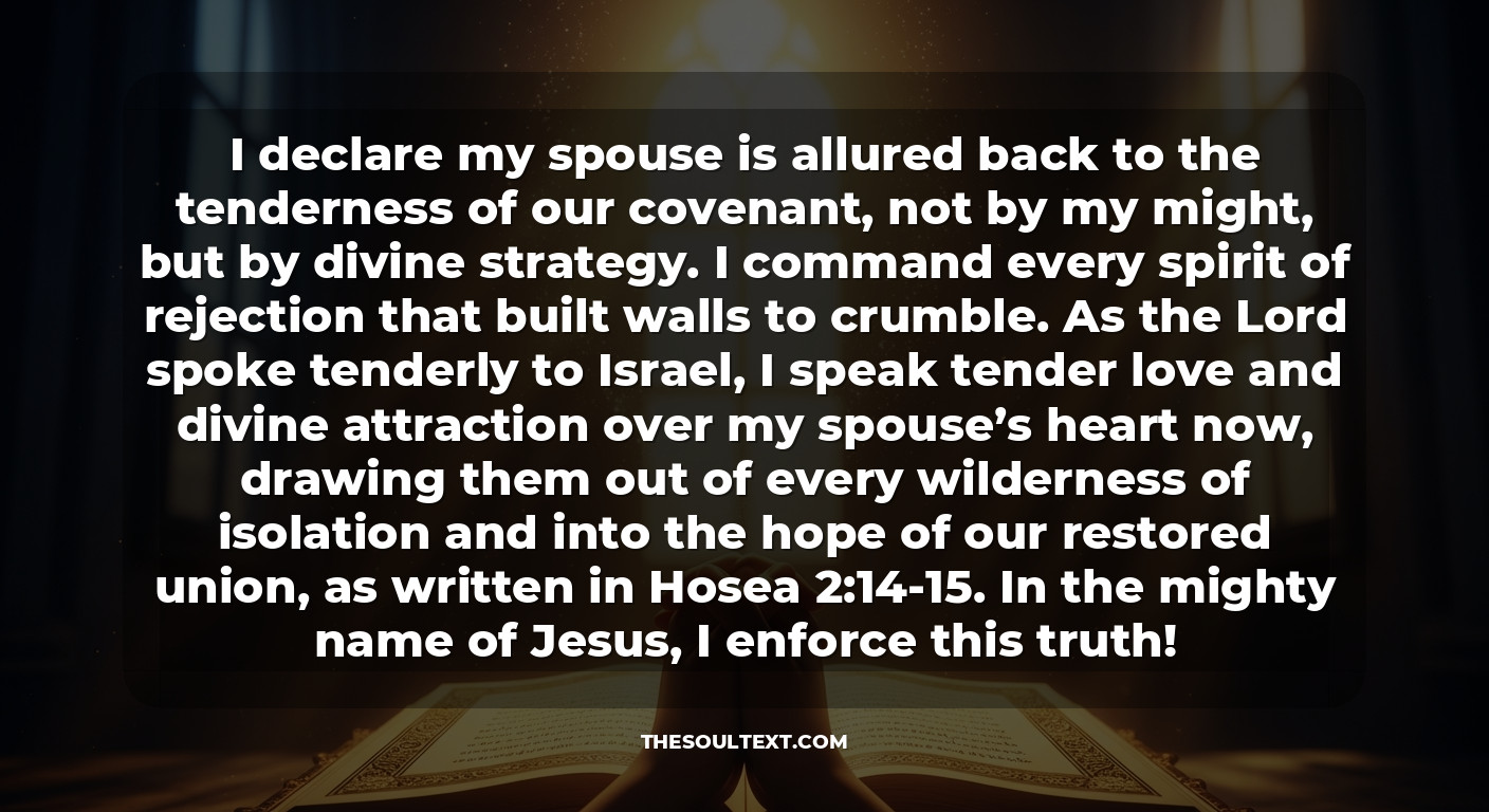 Midnight Prayer to Attract Your God-ordained Spouse