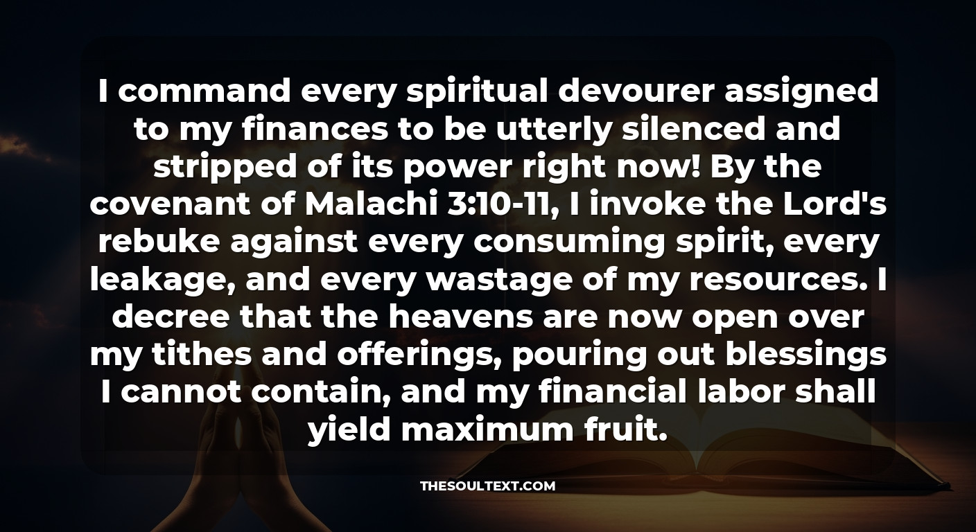 Midnight Prayers for Breakthrough and Open Doors (financial)