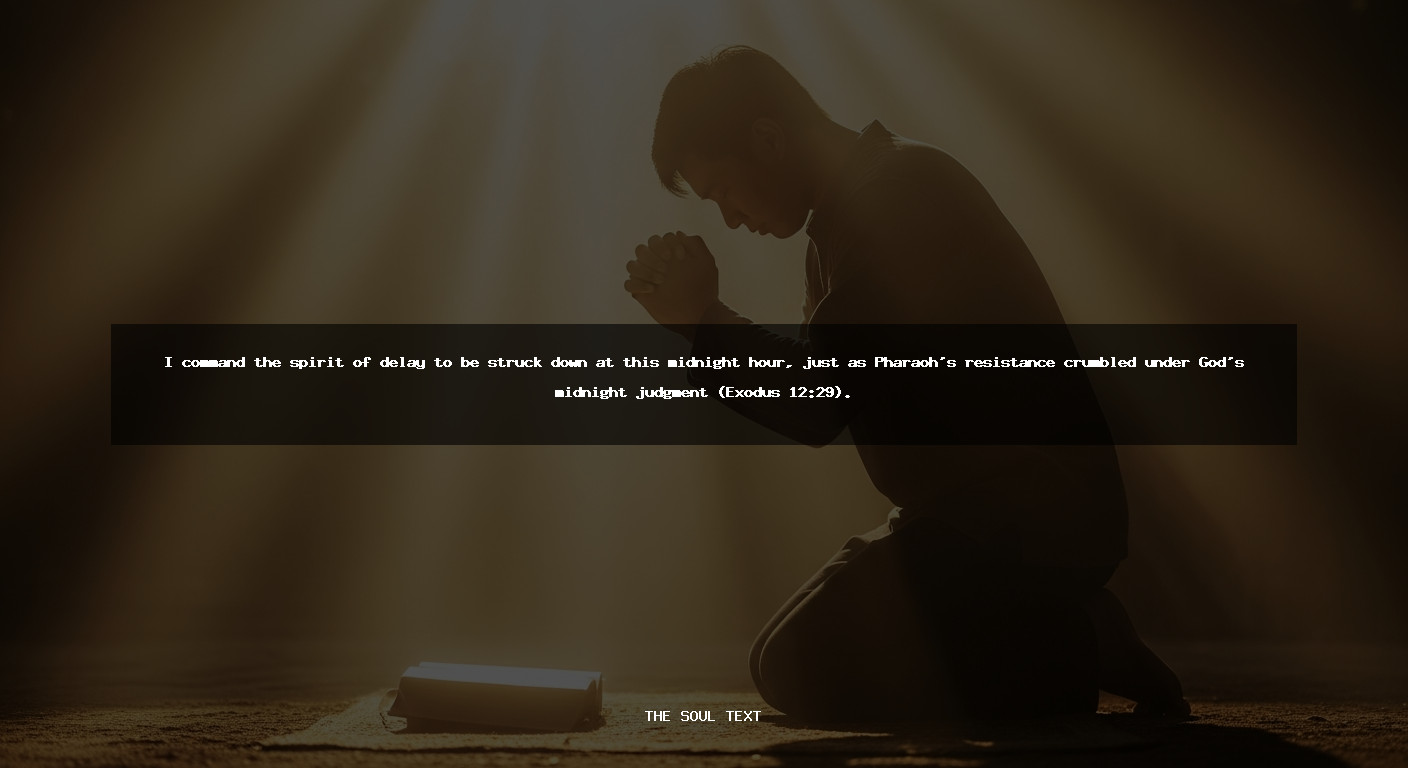 Midnight Warfare Prayers to Force an Immediate Breakthrough
