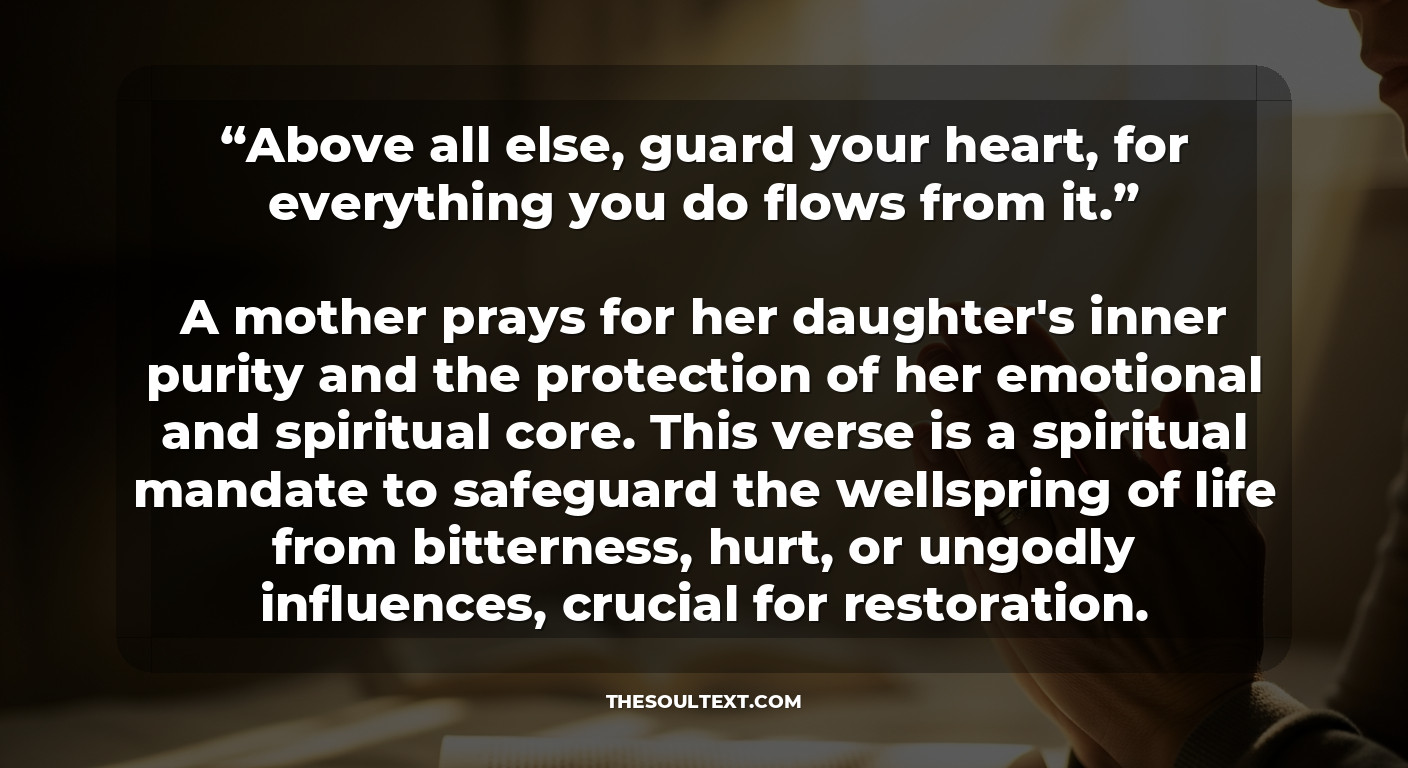 Mother Prayer for Daughter Bible Verses (scriptural Blessings)