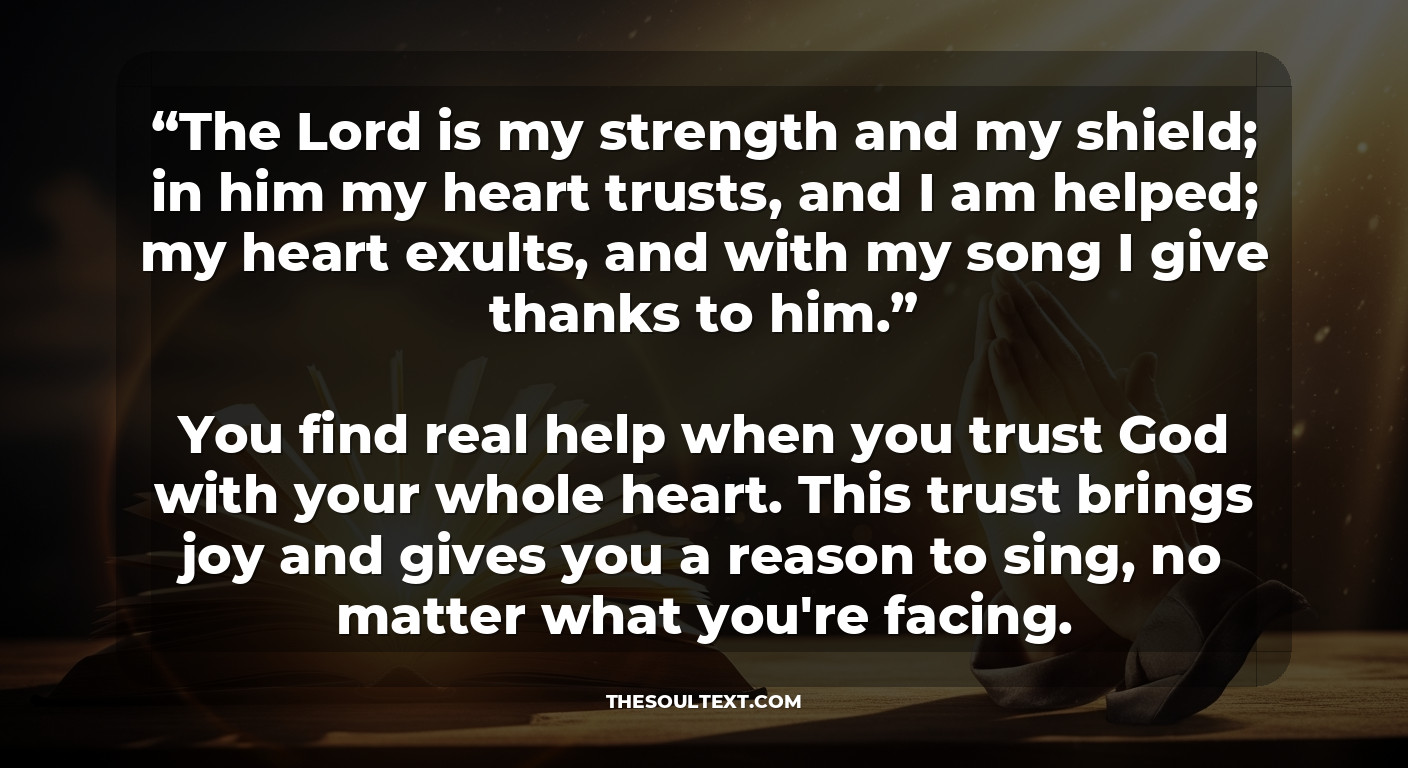 Part 1: 10 Bible Verses About Happiness and Strength