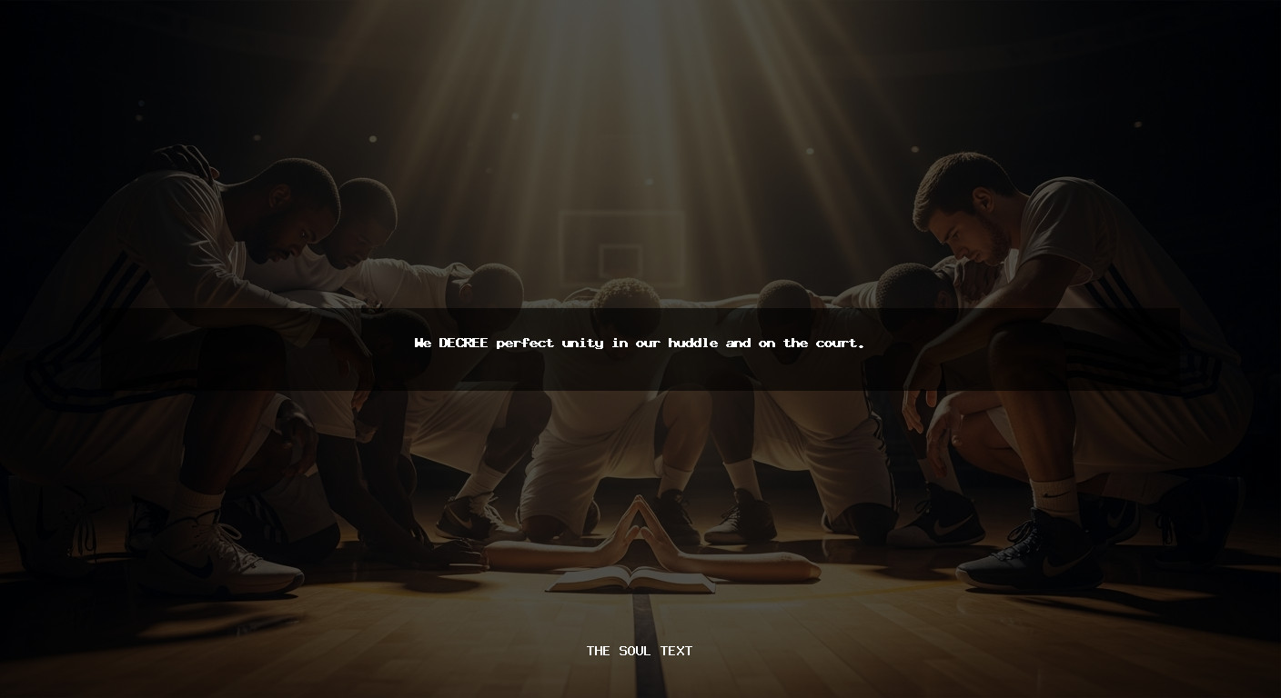 Powerful Basketball Prayer Before Game for the Whole Team