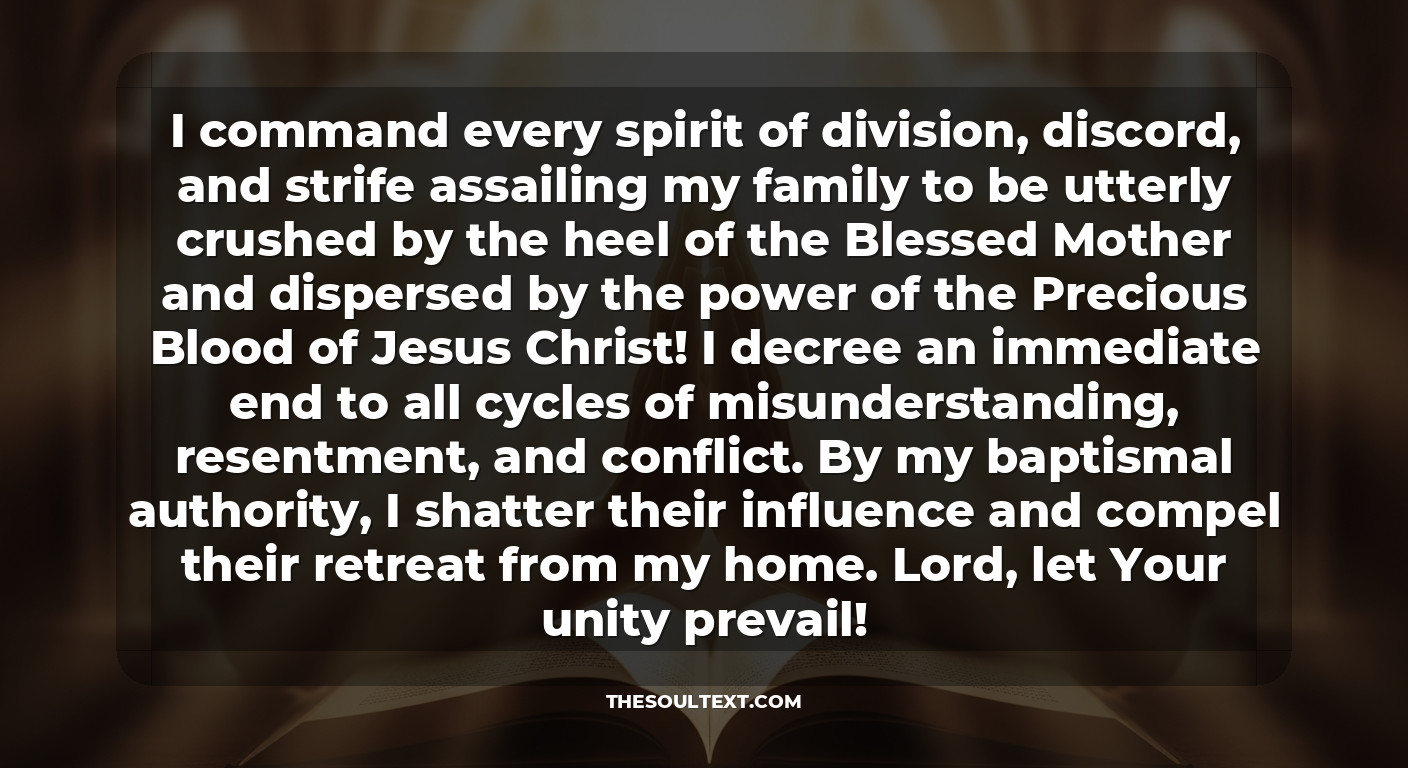 Powerful Catholic Prayer for Family Problems (general Needs)
