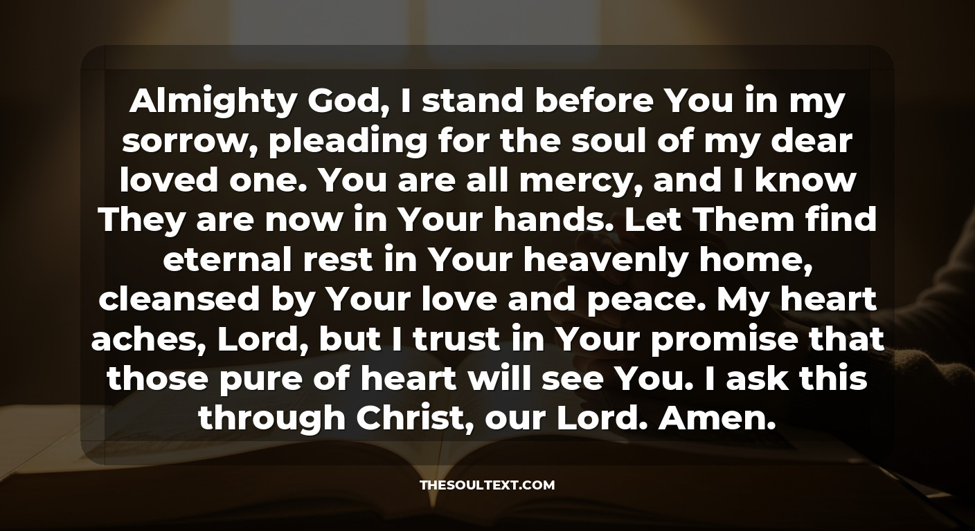 Powerful Catholic Prayer for the Death of a Child (the Liturgy)
