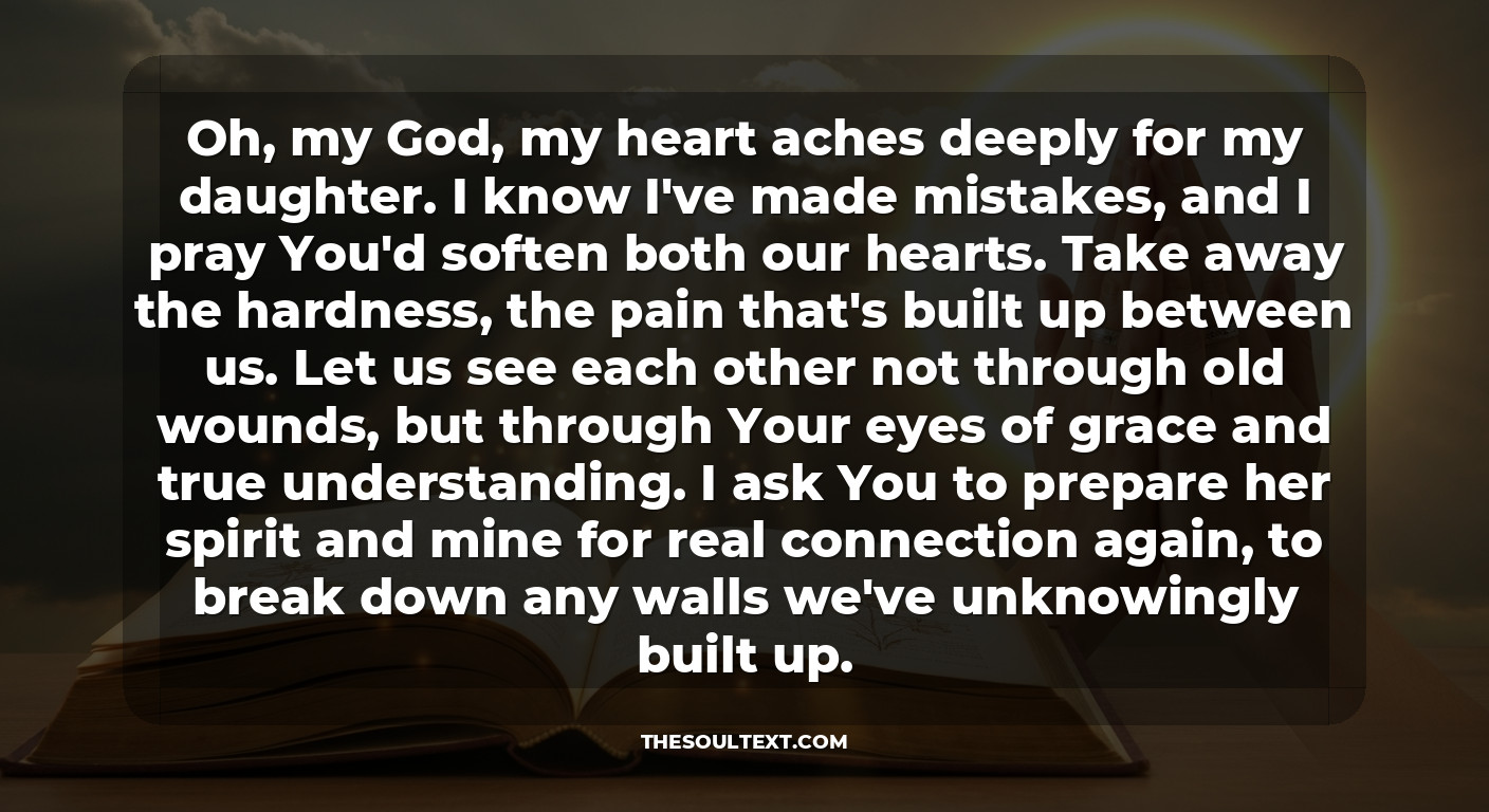 Powerful Prayer for Healing My Broken Relationship with My Daughter