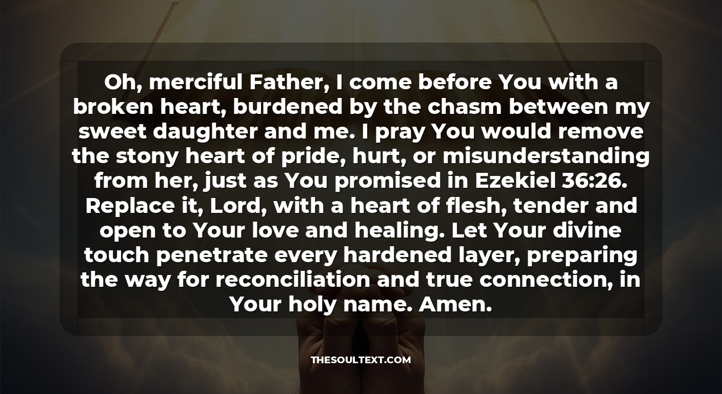 Powerful Prayer for Strained Mother-daughter Relationship