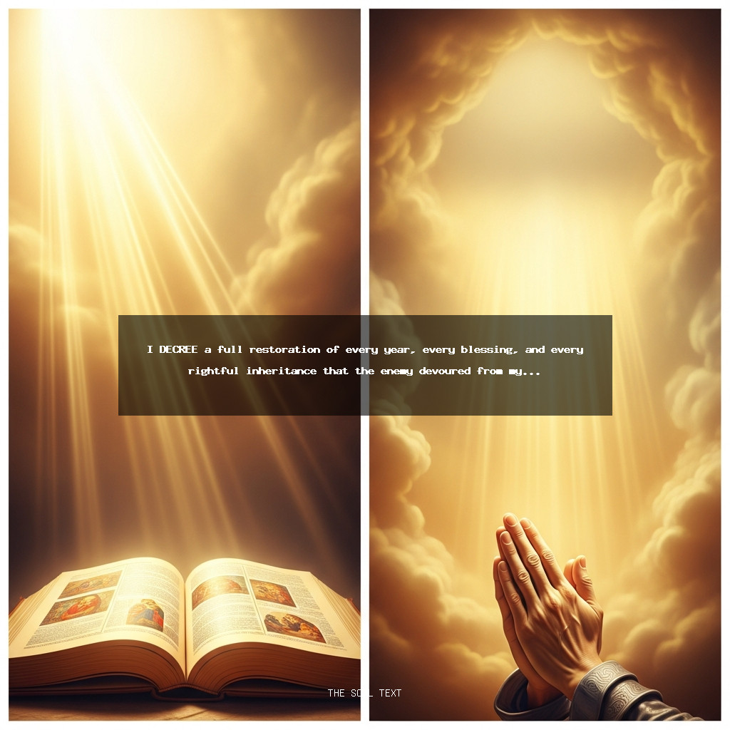 Powerful Prayers for the Restoration of Lost Family Glory