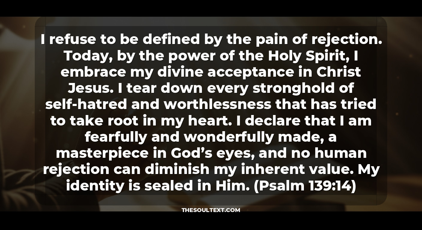 Prayer for Healing a Broken Heart After Rejection