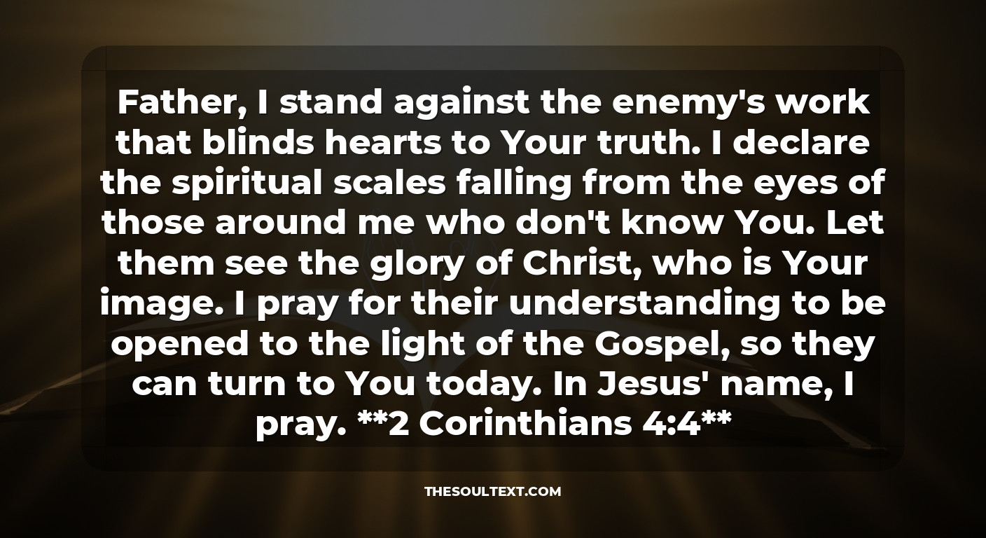 Prayer for Results: a Harvest of Souls
