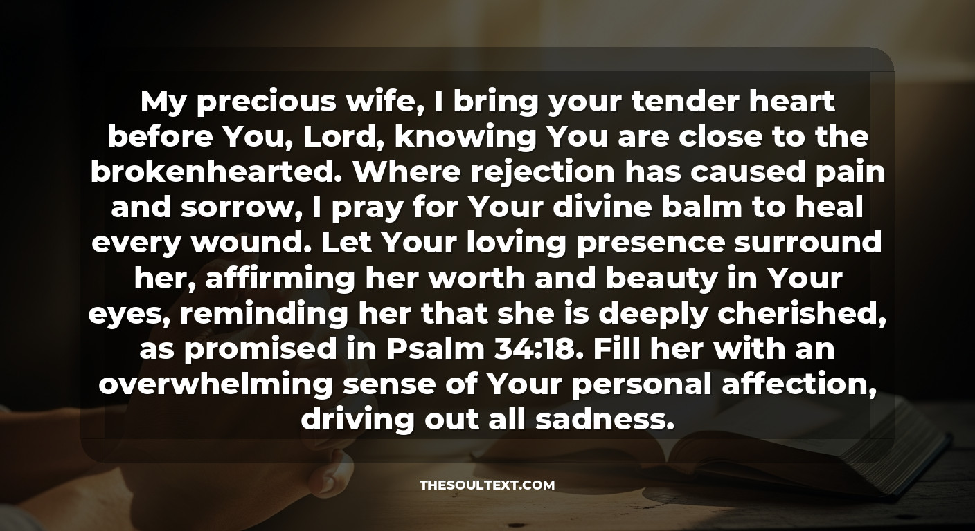 Prayer for Those Facing Rejection in Marriage or Dating