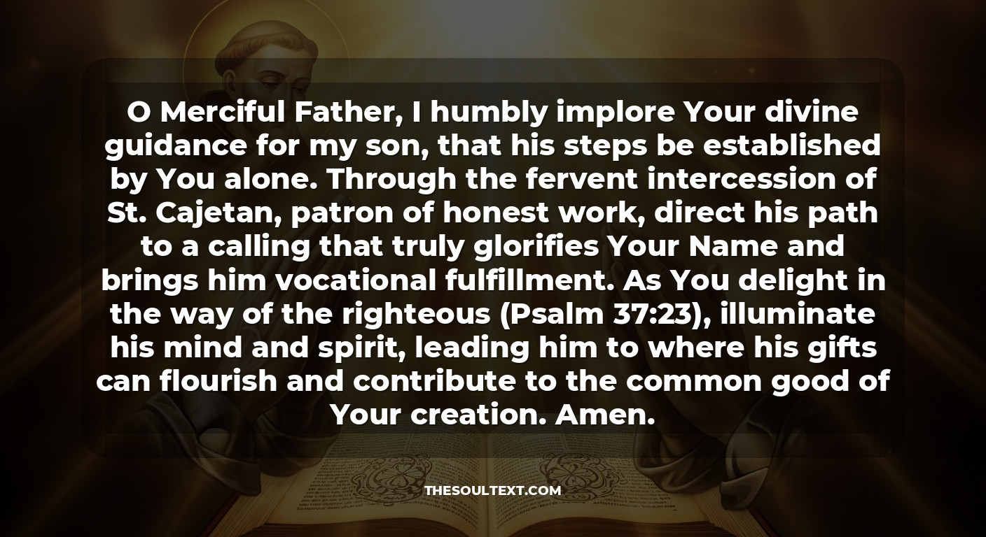 Prayer to St. Cajetan: the Specific Saint of Good Fortune and Job Seekers